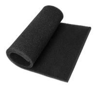 Air Filter Foam Sheet Material Replacement for UNI 12" x 24" x 3/8" 30PPI Coarse Foam Pad Pre Filter Media Washable, Cut to Fit Air Conditioner, Purifier, Aquarium (Black)
