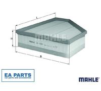 Air Filter for BMW E81 E87 E88 E82 MAHLE LX 1640
