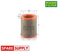 AIR FILTER FOR CITROËN AX BERLINGO BX BX BREAK MANN-FILTER C 1460 NEW