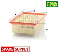 AIR FILTER FOR CITROËN PEUGEOT MANN-FILTER C 25 117/2