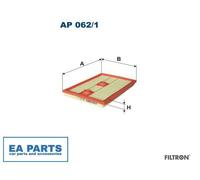 Air Filter for CUPRA AUDI SEAT FILTRON AP 062/1