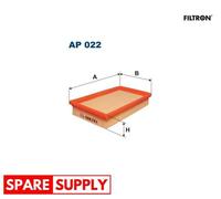 AIR FILTER FOR FIAT CINQUECENTO CINQUECENTO VAN PANDA SEICENTO FILTRON AP 022