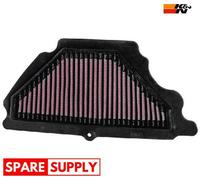 AIR FILTER FOR KAWASAKI NINJA K&N FILTERS KA-6007