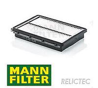 MANN C28036 Air Filter Insert 279mm Length Fits Hyundai Sonata Kia Optima