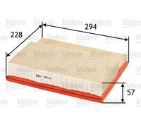 VALEO 585076 Air filter