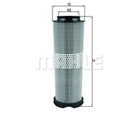 Air filter Filter Insert LX 1020 KNECHT for MERCEDES-BENZ C-CLASS T-Model CLK