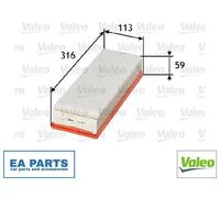 Air Filter for PEUGEOT 1007 206 CC 206 206 SW VALEO 585015