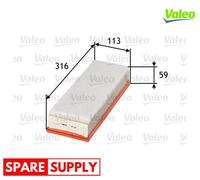 AIR FILTER FOR PEUGEOT 1007 206 CC 206 206 SW VALEO 585015