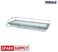AIR FILTER FOR PEUGEOT 207 208 3008 308 MAHLE LX 2033