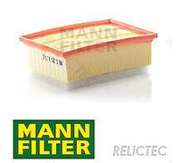 MANN-FILTER C 25 117/2 Air Filter - CARS + TRANSPORTERS