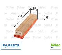 Air Filter for RENAULT CLIO KANGOO MODUS SANDERO/STEPWAY VALEO 585056