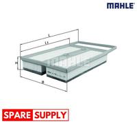 AIR FILTER FOR SEAT IBIZA TOLEDO MAHLE LX 4136