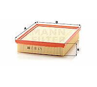 MANN-FILTER C 30 171 Air filter