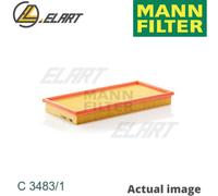 AIR FILTER FOR VOLVO 340 360 SALOON 344 B 200 E B 19 A B 200 K MANN-FILTER S9085