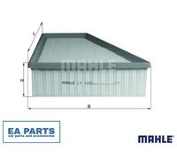 Air Filter for VOLVO S80 V70 MAHLE LX 1885
