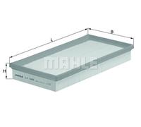 Air Filter fits VW TOURAN 1T 1.6 03 to 07 Mahle 03C129620 03C129620G 3C129620