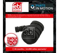 Air Filter Hose fits BMW 523 E39 2.5 98 to 00 Pipe 13541435627 13541437191 Febi