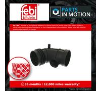 Air Filter Hose fits BMW 530 E39 3.0 00 to 03 Pipe 13547505838 Febi Quality New