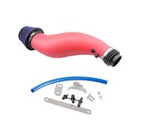 Air Filter Intake For Civic 1992-2000 EK EG Air Filter Air Intake Pipe Induction Filter Cold Air Intake Pipe Kit Flow Hose(Red)