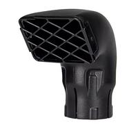 Air Filter Intake Hose 3 Inch Air Snorkel Air Ram Heads Top Replacement For 4X4 Air Flow Air Intake No Pipe Clamp Hoop Clip Ring Cold Air Intake Pipe(Black 3 Inch)