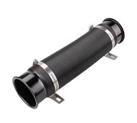 Air Filter Intake Hose Pipe For 2023 1Pcs 76MM Universal Car Cold Air Turbo Intake Inlet Pipe Adjustable Flexible Duct Tube Hose Cold Feed Duct Pipe(Black)