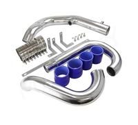 Air Filter Intake Hose Pipe for Mitsubishi for Lancer EVO 7 8 9 4G63 CT9A 2.0L 2001 2002 2003 2004 2005 Intercooler Pipe Kit(Blue)