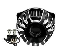 Air Filter Intake Motorcycle Cleaner Filter Aluminum Fit For Harley Touring Road Street Glide Sportster XL 883 1200 Dyna(D Air Filter)