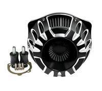 Air Filter Intake Motorcycle Cleaner Filter Aluminum Fit For Harley Touring Road Street Glide Sportster XL 883 1200 Dyna(B Air Filter)