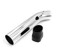 Air Filter Intake Pipe Universal 3'' Inch 76mm 350mm Car Air Intake Pipes Aluminum Cold Air Intake Pipe Kit System Duct Tube Kit Air Filter(Silver)