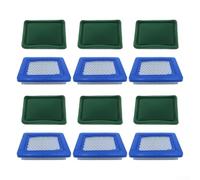 Air Filter Kit Compatible with 491588S 493537 5043D for Quantum 3.5-6.75HP Walk-Behind Lawn Mower Plus Pre-Filter Sponge Replacement Part(6set)