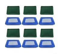 Air Filter Kit Compatible with Lawnmowers and Quantum 3.5 6.75 Walk Behind Mowers Including Models 491435 491435S 271933 (6set)