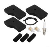 Air Filter Kit for Honda Generator EB2000 EU2000i EU2200I - Complete Maintenance Pack with Spark Fuel Filters - Engine Parts 17211-Z07-000