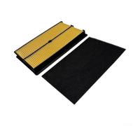 Air Filter Kit for R670CC 2V78 22HP for v-twin Engine Replacement Black | Efficient dust filtration easy installation and maintenance sturdy material single piece in package