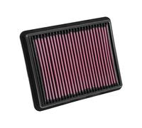 Air Filter Long-Life 35mm Height Fits Mazda 3 Saloon CX-5 - K&N Filters 33-3024