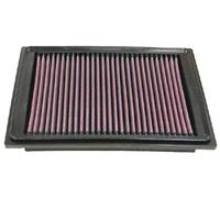 K&N Engine Air Filter: High Performance, Premium, Washable, Panel Filter: 2005-2019 (Corvette, Berlingo, C3 Aircross, C4 Cactus, other select models), 33-2305