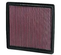 K&N Engine Air Filter: High Performance, Washable Replacement Filter: Compatible with 2007-2021 Ford/Lincoln Truck/SUV (F150, F150 Raptor, Expedition, Navigator, F250, F350, F450, F550, F650) 33-2385