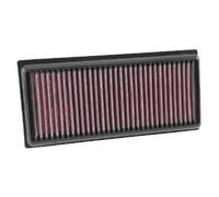 K&N High Flow Replacement Air Filter 33-2881 - Washable - Durable - Reusable