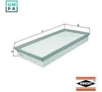 MAHLE LX 1004 - Air Filter Car - Engine