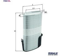 AIR FILTER LX 1009/6 FOR PORSCHE MA1.22 2.7L M 96.26 3.2L M97.22/21 3.4L 6cyl