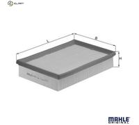 MAHLE LX 1044 Air filter