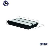 Air Filter fits HONDA ACCORD 2.3 97 to 03 Mahle 17202PDAE01 17220PDAE01 Quality