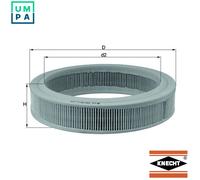 MAHLE LX 108 Air filter