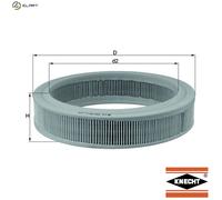 MAHLE LX 108 Air filter