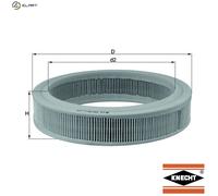 MAHLE LX 108 Air filter