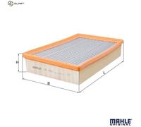 Mahle Original Air Filter Insert LX 1216 KNECHT for BMW and Wiesmann