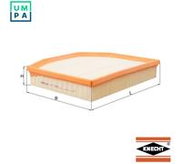 Mahle Original Air Filter - LX1250 (76419006) - Made in AT - Fits BMW Z4/X3