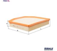 Mahle Original Air Filter - LX1250 (76419006) - Made in AT - Fits BMW Z4/X3