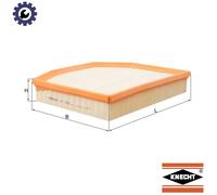 Mahle Original Air Filter - LX1250 (76419006) - Made in AT - Fits BMW Z4/X3