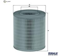 Air Filter LX1253 Mahle 4F0133843A 76682868 79922110 Genuine Quality Guaranteed