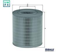 Air Filter LX1253 Mahle 4F0133843A 76682868 79922110 Genuine Quality Guaranteed